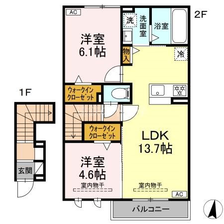 プレジール 間取り