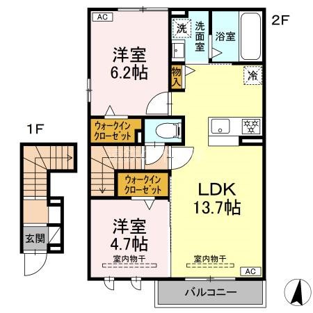 プレジール 間取り