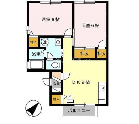 ヴァンセジュールⅠ 間取り