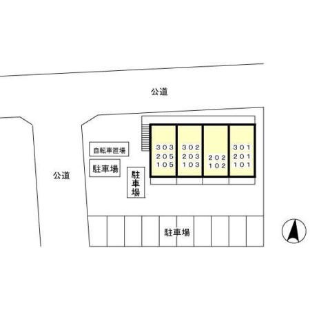 ジェイメゾン 駐車場