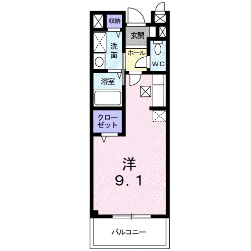 ブランシュール 間取り