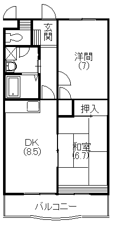 リバティ上島 間取り