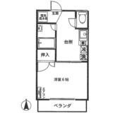 コーポラスフジ 間取り