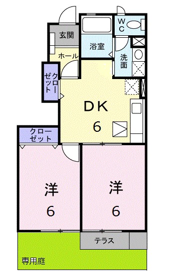 パーシモンガーデン 間取り