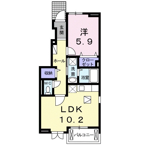 ヒルトップ 間取り