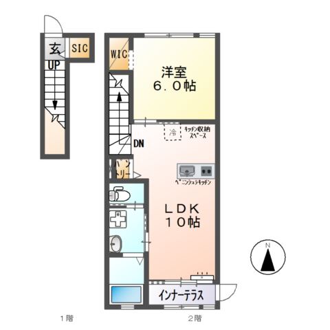 ドマーニⅢ 間取り