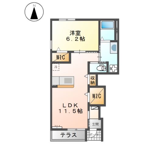 ボルーナⅡ 間取り