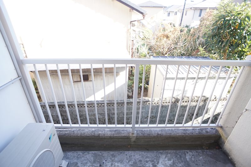 ハイツ魚妻パートⅠ ベランダ