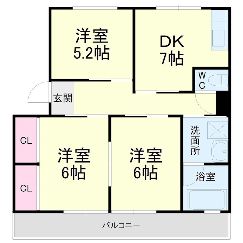 サンハイツ 間取り