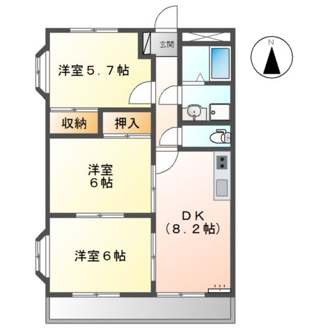 エクセレンスガーデン 間取り