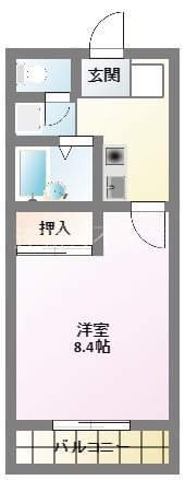 ハイツフーキ 間取り