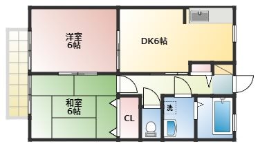ディオン早出Ⅲ 間取り