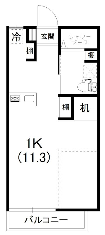 コーポフォーリーブズ 間取り