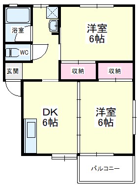 サンハイツ１ 間取り