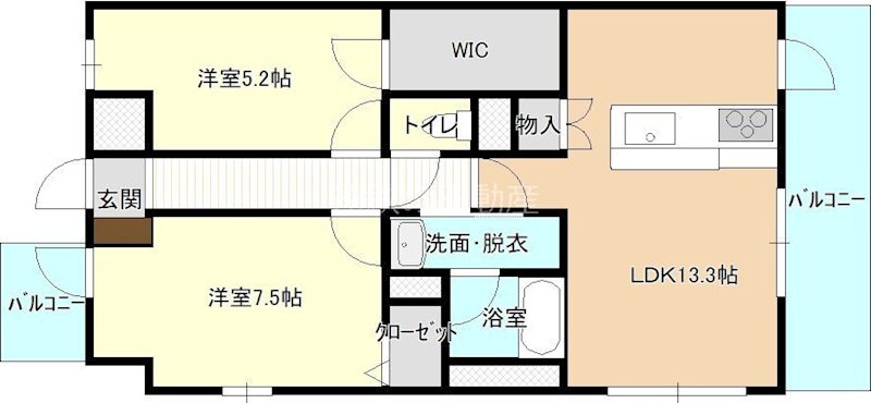 アミューズ千歳 間取り