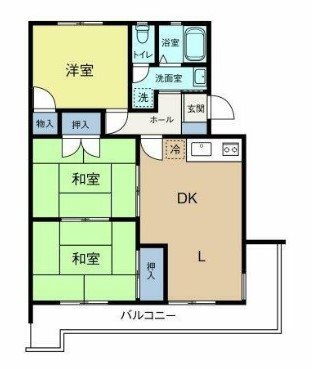 ハイツシャルマンⅠ 間取り