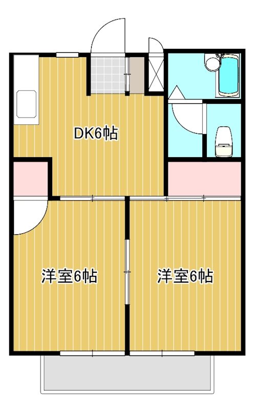 スカイハイツ 間取り