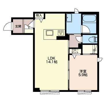 グレイスリー御厨 間取り
