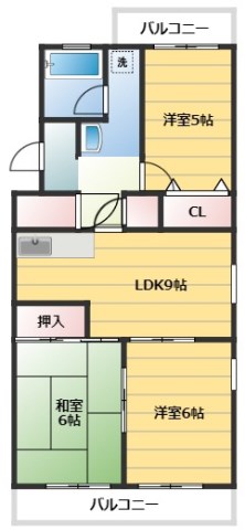 マンションPINO Ⅱ 間取り