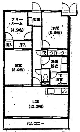 静岡県浜松市中央区上島３丁目38-12 間取り