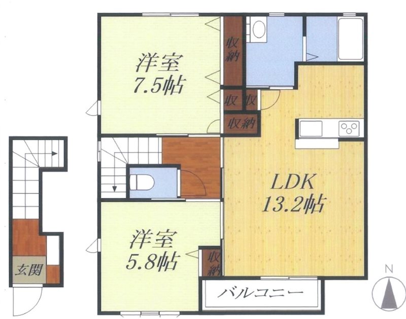 Lilien Berg M 間取り