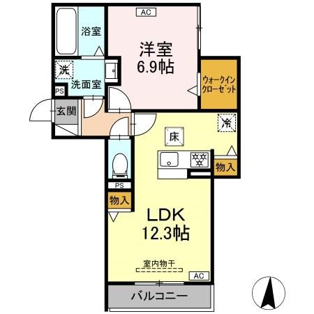 D-Hills中田町 間取り