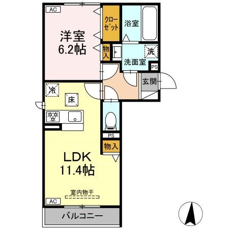D-Hills中田町 間取り