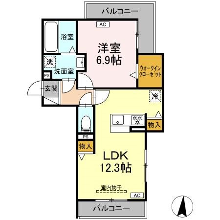 D-Hills中田町 間取り