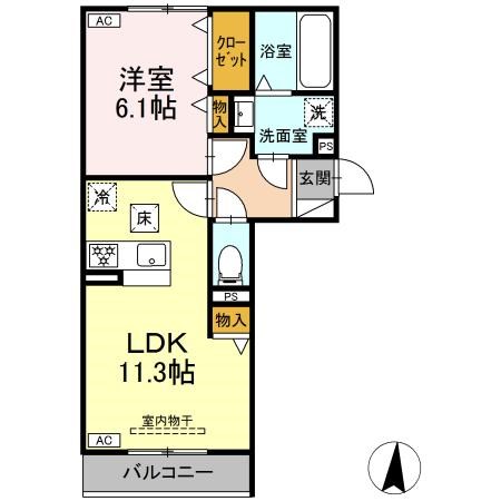 D-Hills中田町 間取り