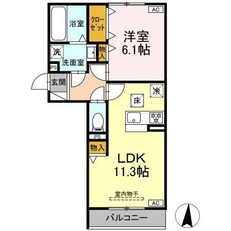 D-Hills中田町 間取り