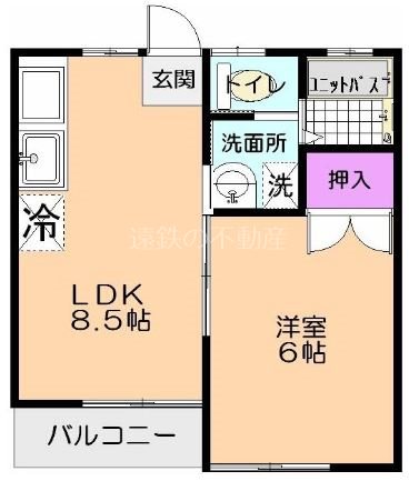 MP-Ⅲ番館 間取り