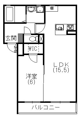 シャルム高塚 間取り