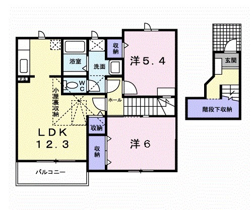 コンフォールＹ・Ｔ　Ⅱ 間取り