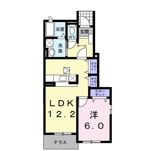 ルーナクレシェンテ 間取り