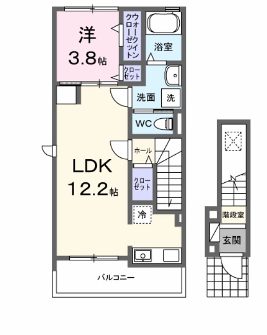 メゾン　ロイヤル 間取り