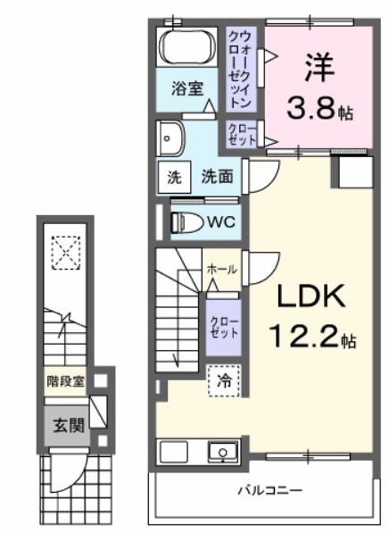 メゾン　ロイヤル 間取り