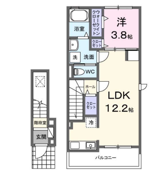 メゾン　ロイヤル 間取り