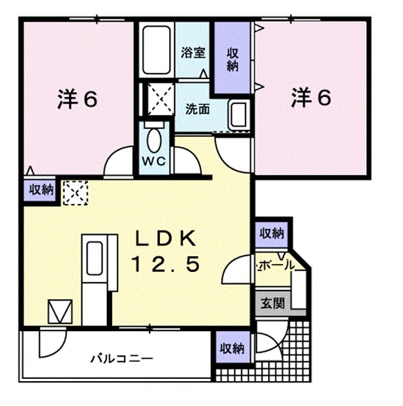 梅の香　Ⅰ 間取り