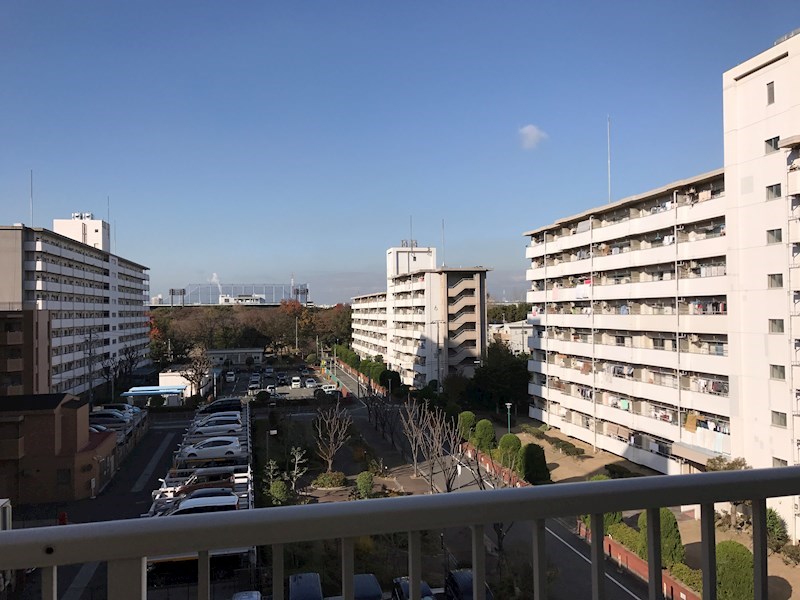 ベランダ ヴィラスリースター住之江 ベランダ
