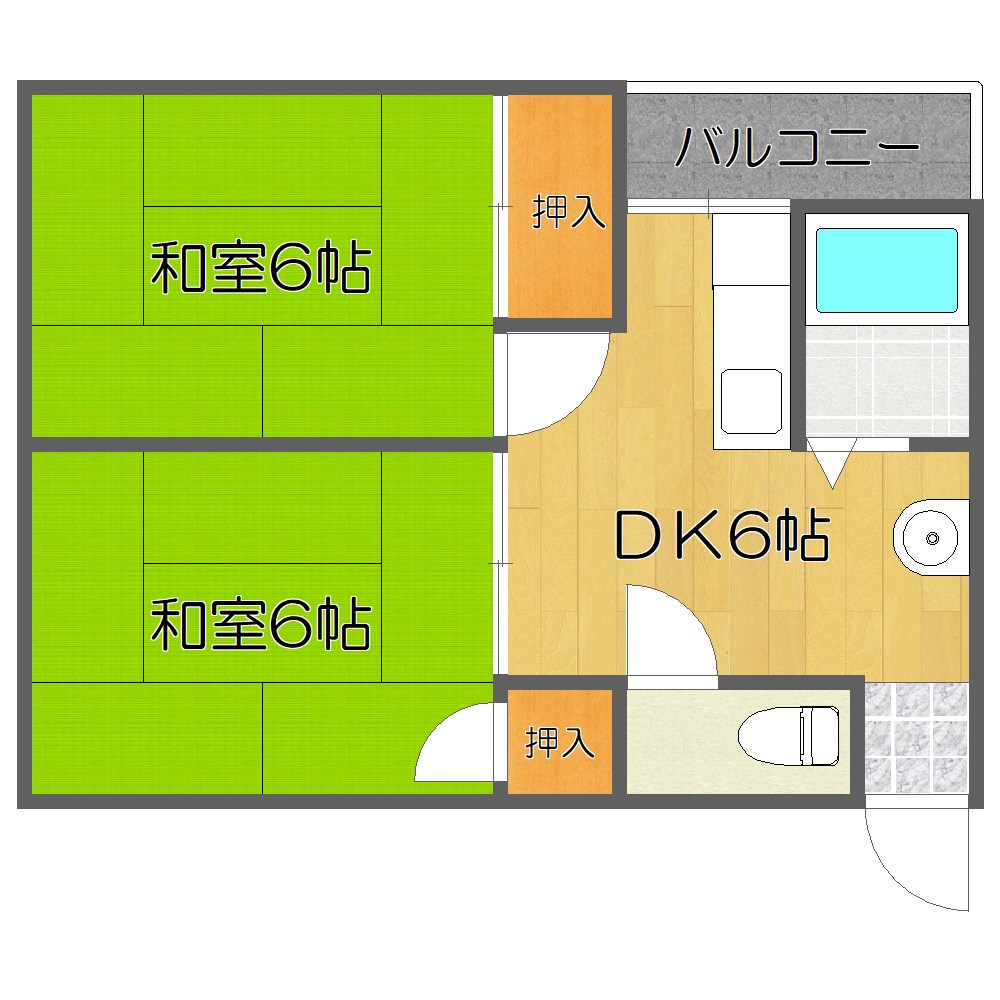 たきがわマンション 間取り