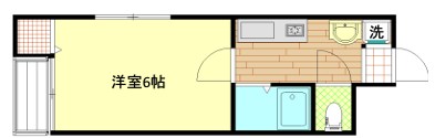 ヴィラ安立 間取り