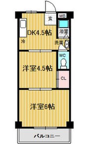 間取り リアライズ北加賀屋 間取り図