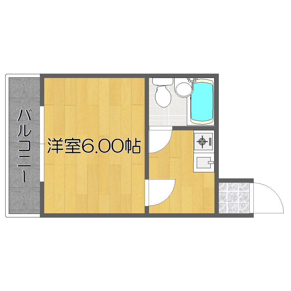 ＭＫマンション  間取り