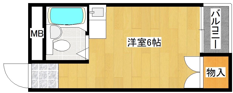 グランソシエ住之江 間取り