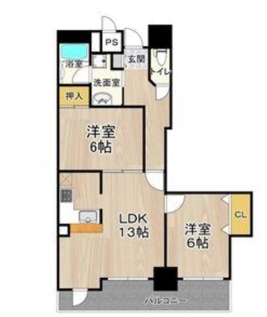 住之江フタバビル 間取り