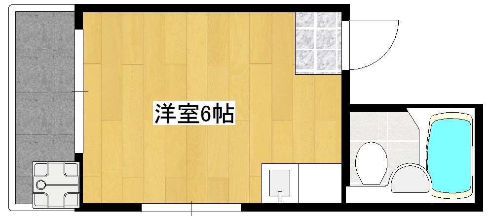間取り エレガントコハマ 間取り図