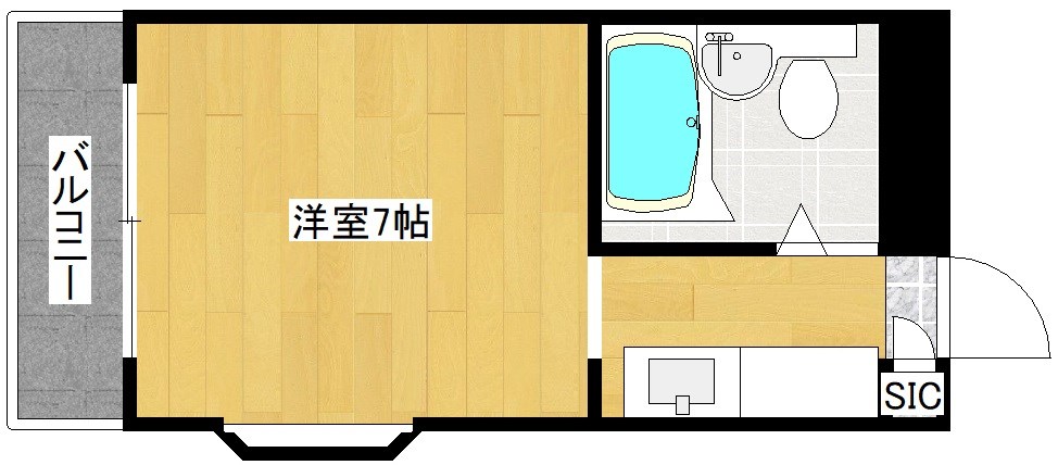 間取り プリエール住之江御崎 間取り図