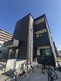 現在建設中です。内覧可能になりました! WING住之江 外観写真