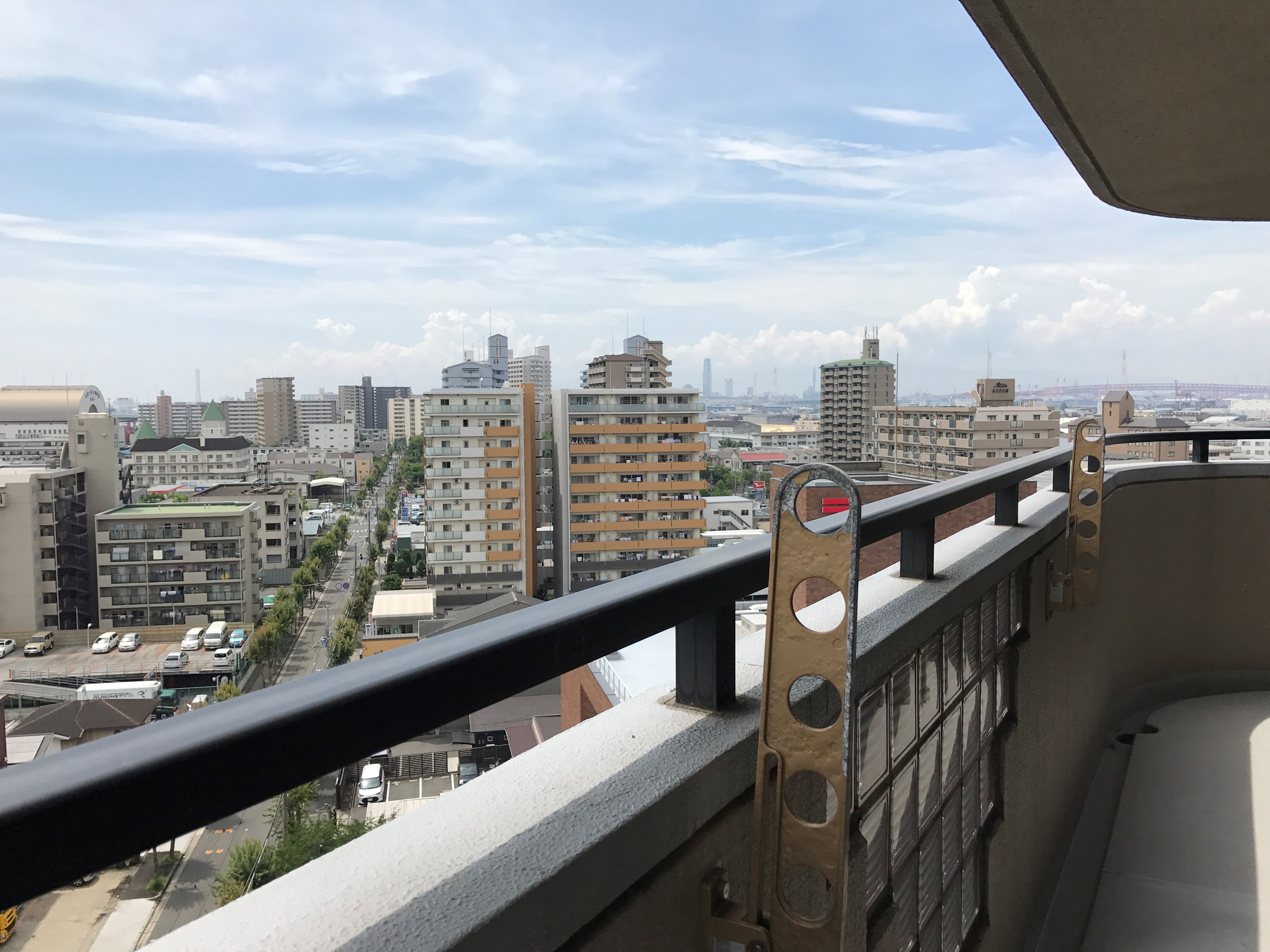 クリアクレセント住之江 ベランダ