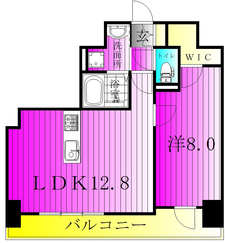 果樹園ＳＴ 702号室 間取り